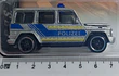 Mercedes Benz policia AMG G 63 Escala 1/64 Marca Majorette