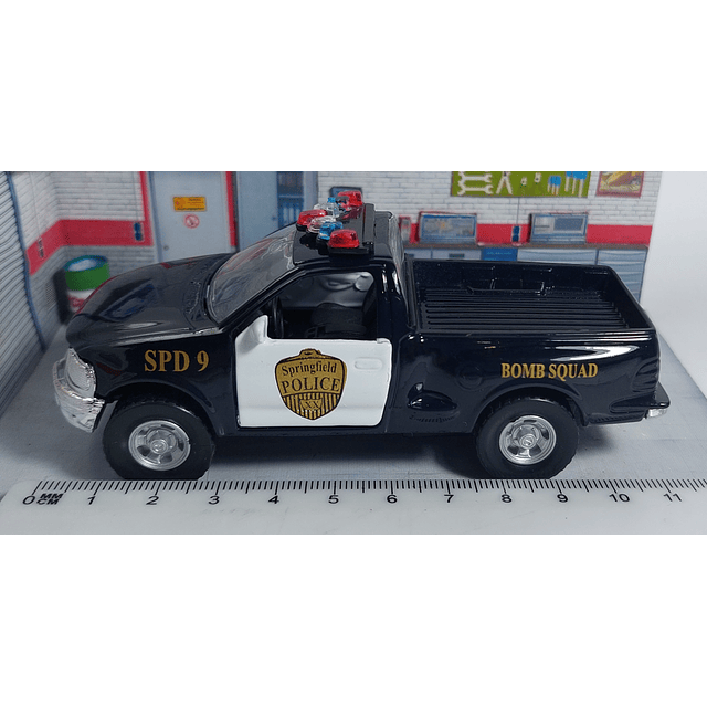 FORD F SERIES 1998 DE POLICIA , ESCALA 1/36, MAISTO