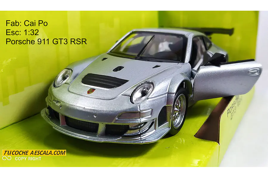PORSCHE 911 GT3 RSR ﻿1:32 Carro De Colección