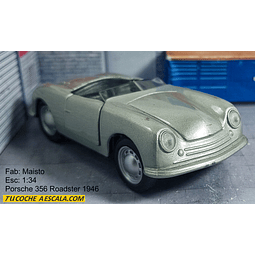 Porsche 356 Roadster 1946 Escala 1:34 Carro De Coleccion  