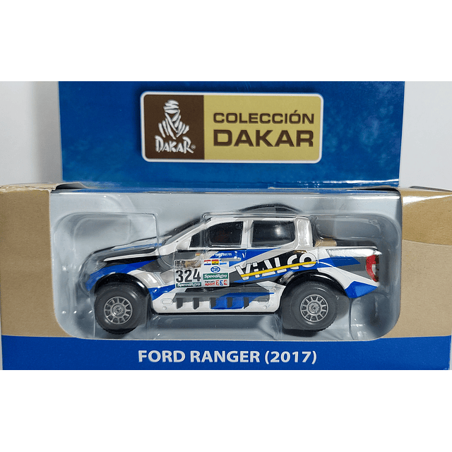 FORD RANGER 2017 # 324 En Escala 1/43 De Coleccion