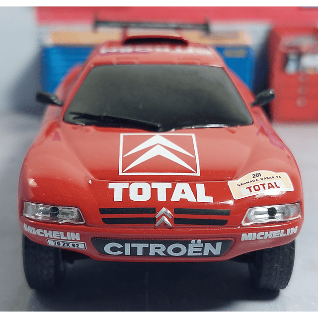 CITROEN ZX TALLYE RAID 1996  En Escala 1/43 De Coleccion, Marca Ixo