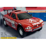 CITROEN ZX TALLYE RAID 1996  En Escala 1/43 De Coleccion, Marca Ixo