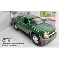 Chevrolet Avalanche, Escala 1/38 De Coleccion Marca: WELLY