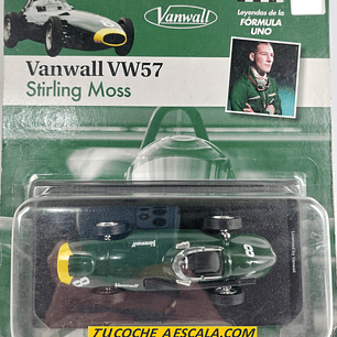 F1 Stirling Moss, Vanwall Vw57 1957 Carro A Escala 1/43 Colección