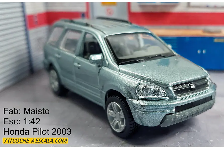 Honda Pilot 2003 Carro A Escala 1/42 De Colección Maisto 