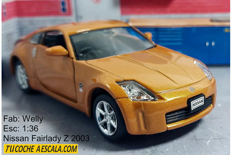 Nissan Fairlady Z, Escala 1/36 MARCA WELLY