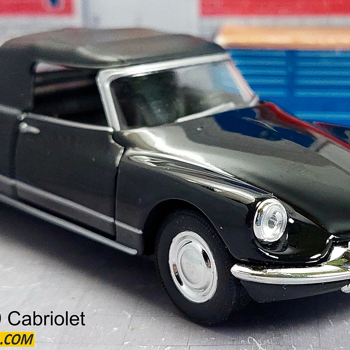 Citroën Ds 19 Cabriolet Escala 1/36 Marca WELLY 1