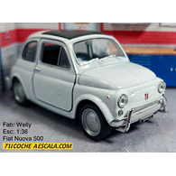 Fiat Nuova 500, Escala 1/36 , MARCA WELLY