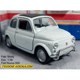 Fiat 500, Escala 1/36 , MARCA WELLY