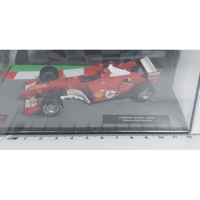 Formula 1, Barrichello, Ferrari F2004 , Marca de Ixo