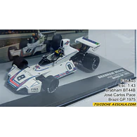 F1 Brabham BT44B 1975, Carlos Pace escala 1/43