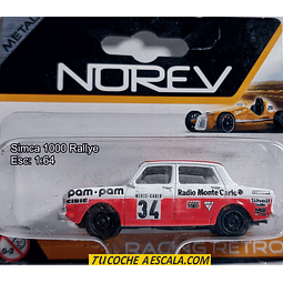 simca 1000 Escala 1/64 De Coleccion marca Norev