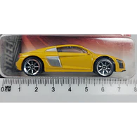 Audi R8 Amarillo de Coleccion Marca Majorette
