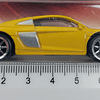 Audi R8 Amarillo de Coleccion Marca Majorette