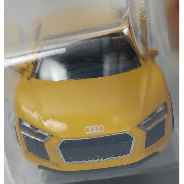 Audi R8 Amarillo de Coleccion Marca Majorette