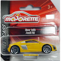 Audi R8 Amarillo de Coleccion Marca Majorette