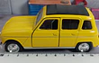 Renault 4 AMARILLO Escala 1:36 De Coleccion, MARCA WELLY