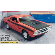 Dodge Challenger TA Carro A Escala De Colección