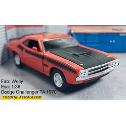 Dodge Challenger TA Carro A Escala De Colección
