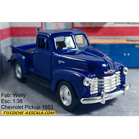 Chevrolet Pickup 1953 3100 MARCA  Welly