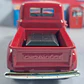 Chevrolet Pickup 1953 3100 Roja Carro A Escala Marca Welly - Miniatura 4