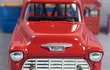 Grua Chevrolet Stepside roja 1955 Escala 1/36 Marca Welly