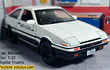 Toyota Trueno ae86 1/32 marca miniauto