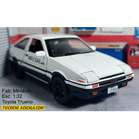 Toyota Trueno ae86 1/32 marca miniauto