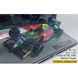 Nelson Piquet, Benetton B190 1990,  Formula 1, ESCALA 1/43