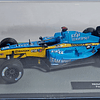 Formula 1, Alonso, Renault R25 2005, Carro Escala Colección