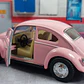 VOLKSWAGEN ESCARABAJO ROSADO , En Escala 1/32, De Colección - Miniatura 5