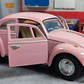 VOLKSWAGEN ESCARABAJO ROSADO , En Escala 1/32, De Colección - Miniatura 6