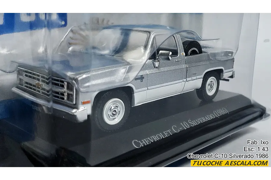 CHEVROLET C 10 SILVERADO 1986 ESCALA 1/43
