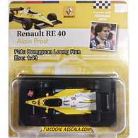 F1 Alain Prost, Renault Re 40 1983 Carro A Escala 1/43 Colección