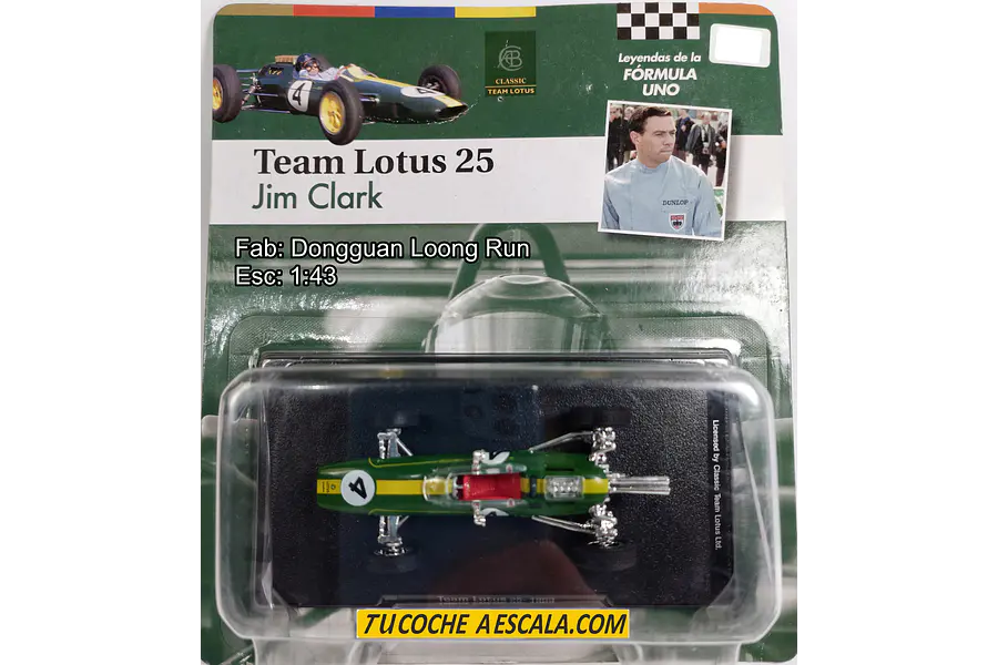 Jim Clark, Team Lotus 25 1963 FORMULA 1