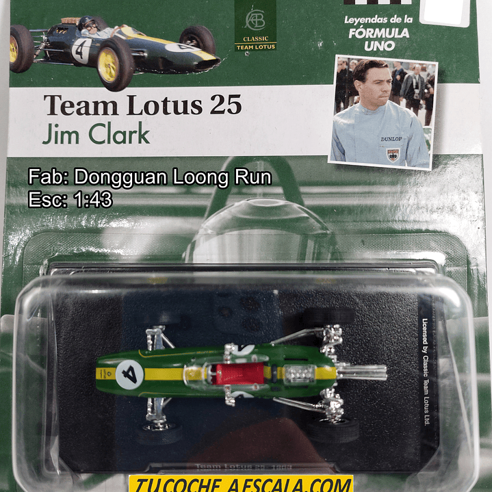 Jim Clark, Team Lotus 25 1963 FORMULA 1 1