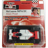 F1 Alain Prost, Mclaren Mp4/2c 1986 Escala 1/43 