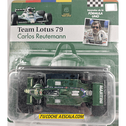 F1 Carlos Reutemann, Team Lotus 79 1979 Carro Escala
