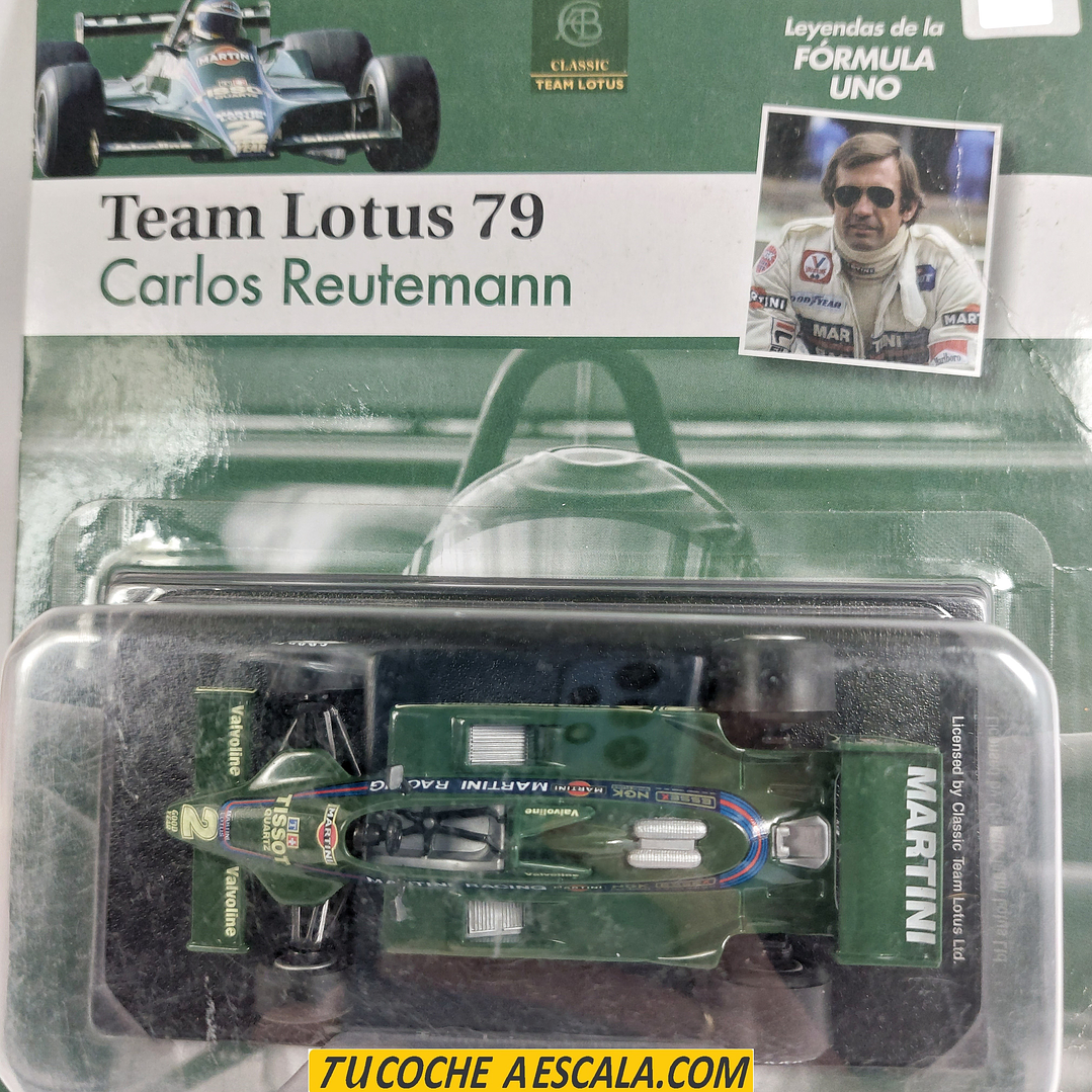 Carlos Reutemann, Team Lotus 79 1979 Carro Escala 1