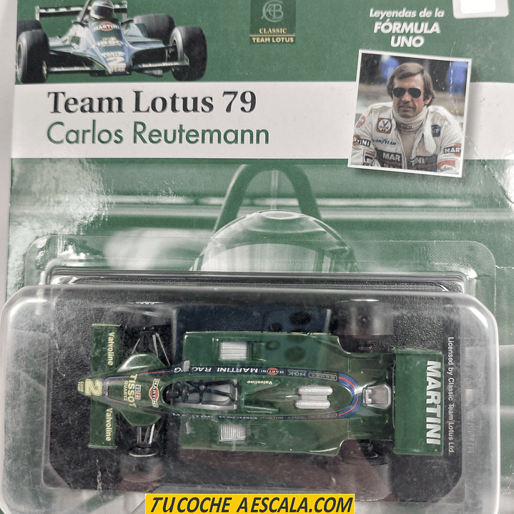 Carlos Reutemann, Team Lotus 79 1979 Carro Escala 1