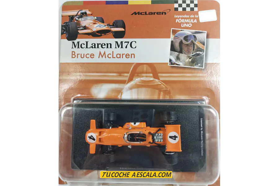 F1 Bruce Mclaren, Mclaren M7c 1969 Carro A Escala