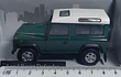 LAND ROVER DEFENDER VERDE OSCURO ESCALA 1/43 MARCA CARARAMA