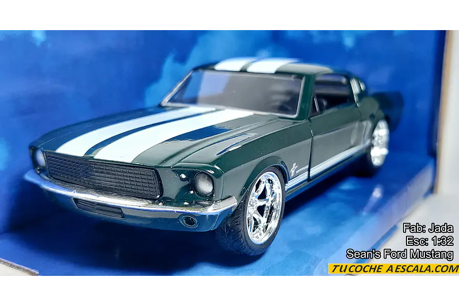 FORD MUSTANG DE SEAN DE RAPIDO Y FURIOSO ESCALA 1/32