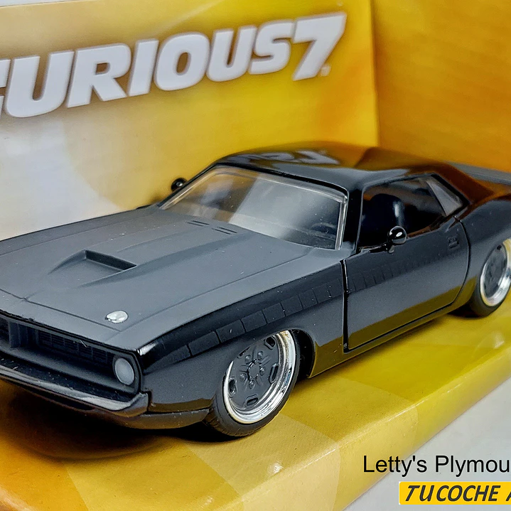 PLYMOUTH BARRACUDA DE LETTY Rapidos y Furiosos 1