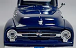 FORD F 100 1956, Escala 1/24 color azul De Colección
