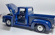 FORD F 100 1956, Escala 1/24 color azul De Colección