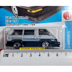 Toyota Van 1986, Hot Wheels, Escala 1-64