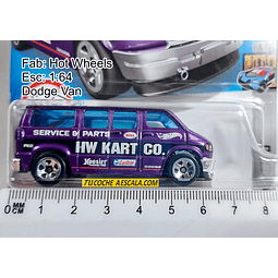 Dodge Van, Hot Wheels, Escala 1-64