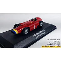 Ferrari D50 1956 Juan Manuel Fangio, Ediciones Atlas, Escala 1-43